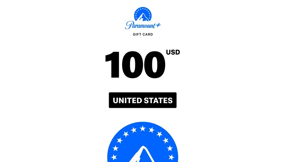 Paramount+ 100 USD Gift Card (United States) gallery image 2