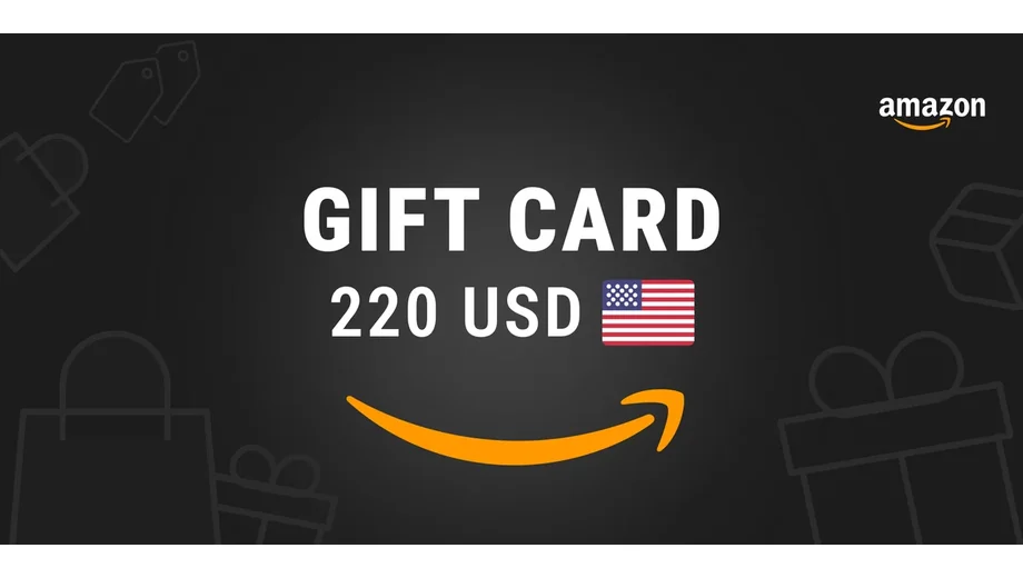 Amazon 220 USD Gift Card (United States) gallery image 2