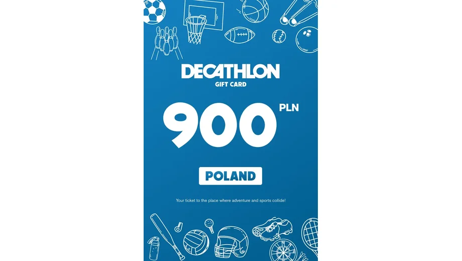 Decathlon 900 PLN Gift Card (Poland) gallery image 2