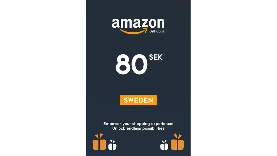 Amazon 80 SEK Gift Card (Sweden) gallery image 2