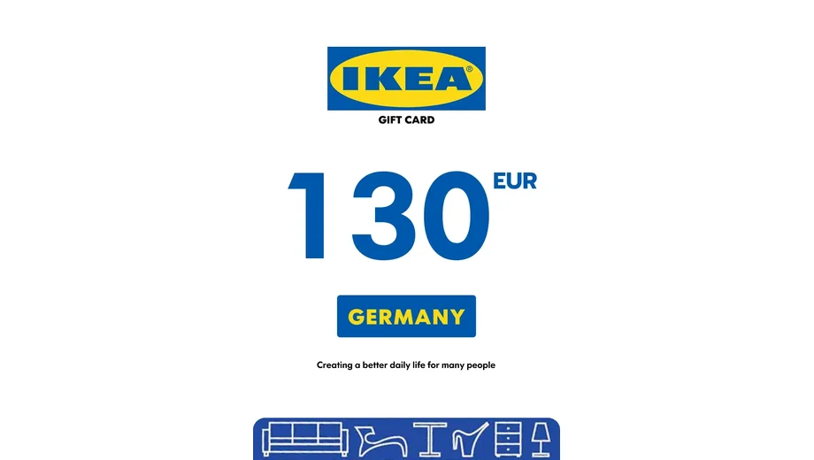 IKEA 130 EUR Gift Card (Germany) gallery image 2