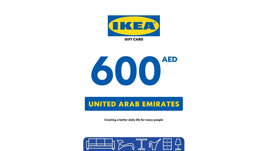 IKEA 600 AED Gift Card (UAE) gallery image 2