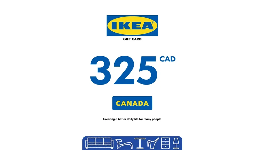 IKEA 325 CAD Gift Card (Canada) gallery image 2