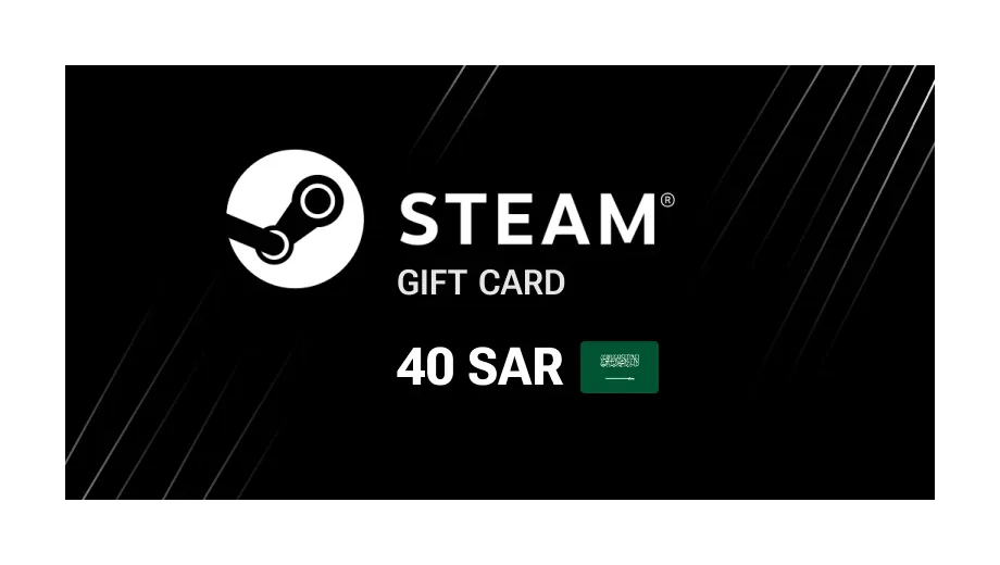 Steam Wallet 40 SAR Gift Card (Saudi Arabia) gallery image 2
