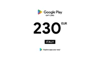 Google Play 230 EUR Gift Card (Italy) thumb 2
