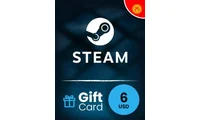 Steam Wallet 6 USD Gift Card (Kyrgyzstan) thumb 2