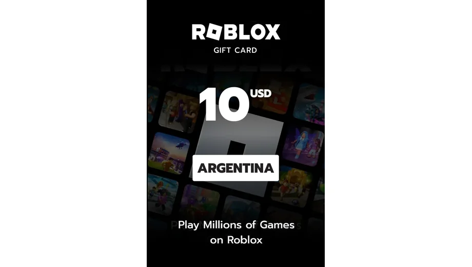 Roblox 10 USD Gift Card (Argentina) gallery image 2