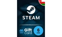 Steam Wallet 6 USD Gift Card (Oman) thumb 2