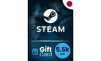 Steam Wallet 5500 JPY Gift Card (Japan) thumb 2