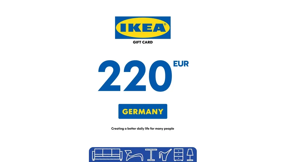 IKEA 220 EUR Gift Card (Germany) gallery image 2