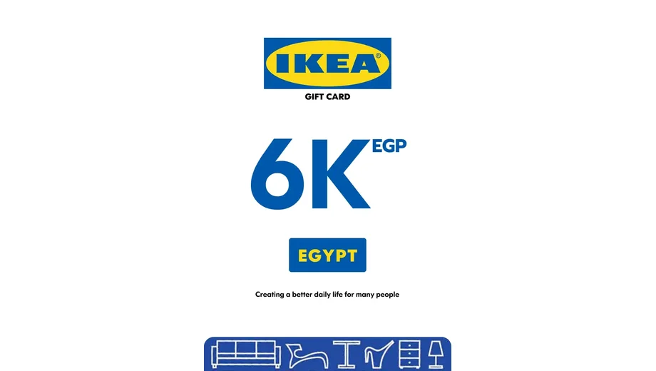 IKEA 6000 EGP Gift Card (Egypt) gallery image 2