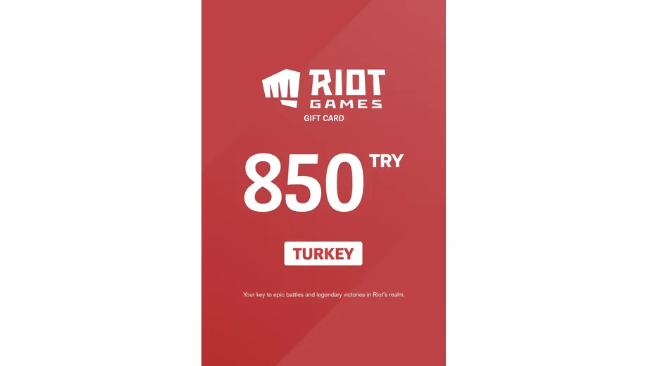 Riot Access 850 TRY Gift Card (Turkey) gallery image 2