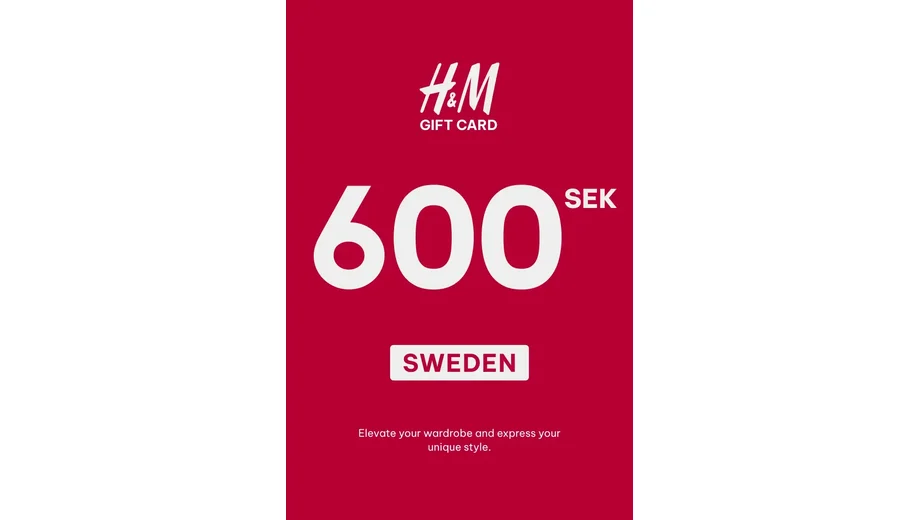 H&M 600 SEK Gift Card (Sweden) gallery image 2