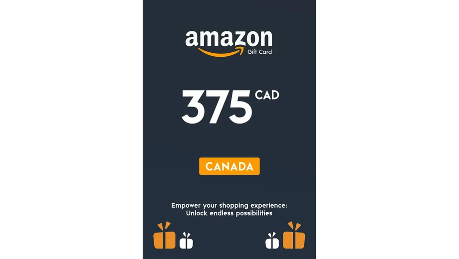Amazon 375 CAD Gift Card (Canada) gallery image 2