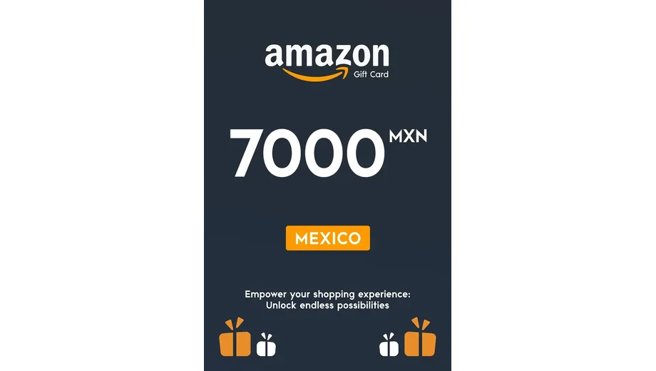 Amazon 7000 MXN Gift Card (Mexico) gallery image 2