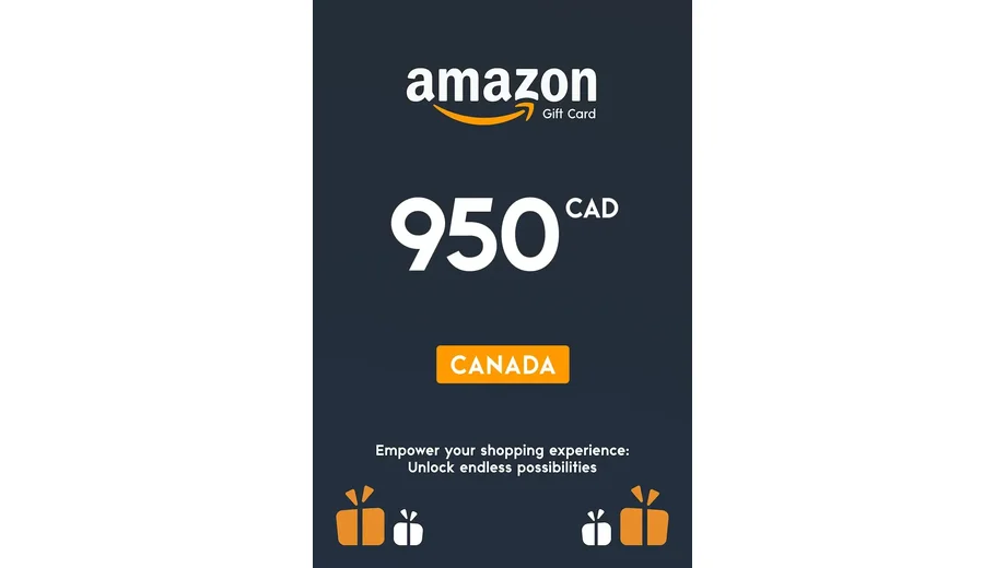 Amazon 950 CAD Gift Card (Canada) gallery image 2