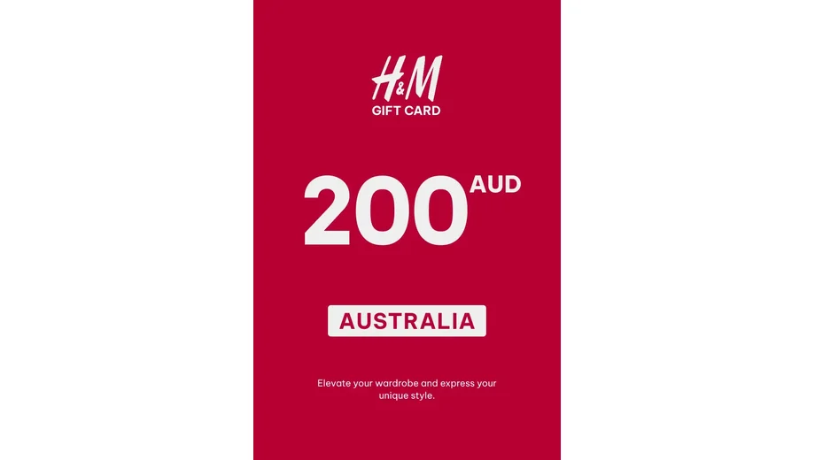 H&M 200 AUD Gift Card (Australia) gallery image 2