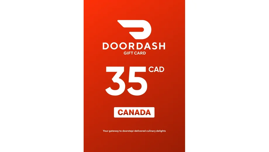 DoorDash 35 CAD Gift Card (Canada) gallery image 2