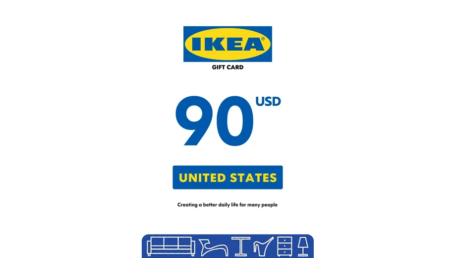 IKEA 90 USD Gift Card (United States) gallery image 2