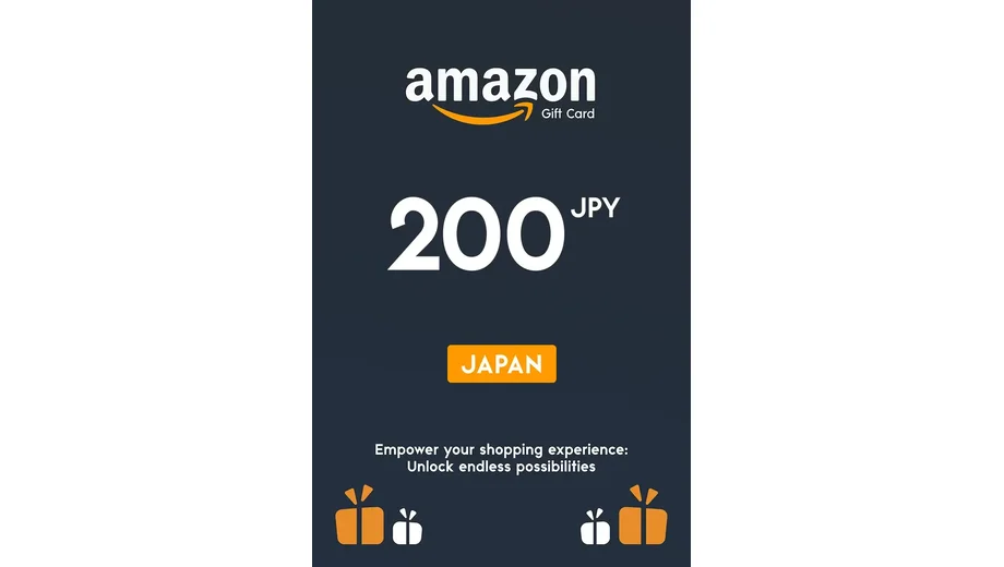 Amazon 200 JPY Gift Card (Japan) gallery image 2