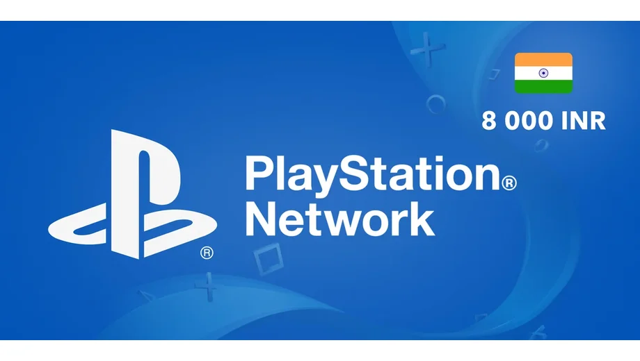 PlayStation Network 8000 INR Gift Card (India) gallery image 2