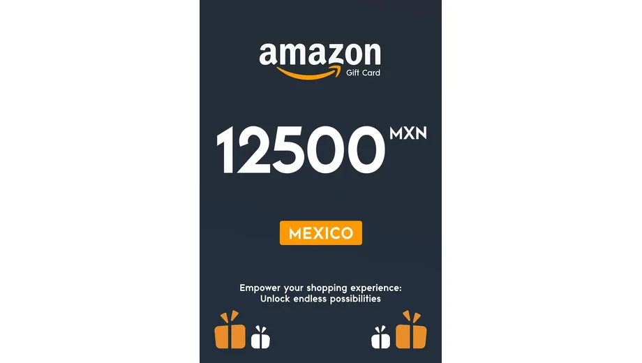 Amazon 12500 MXN Gift Card (Mexico) gallery image 2
