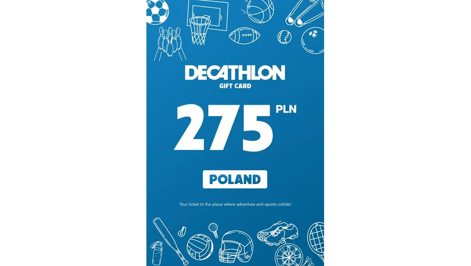 Decathlon 275 PLN Gift Card (Poland) gallery image 2