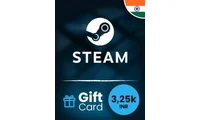 Steam Wallet 3250 INR Gift Card (India) thumb 2