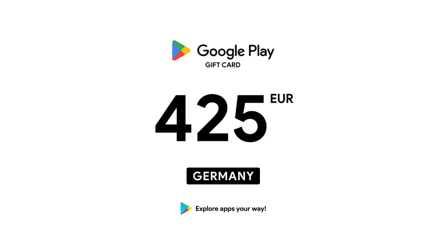 Google Play 425 EUR Gift Card (Germany) gallery image 2