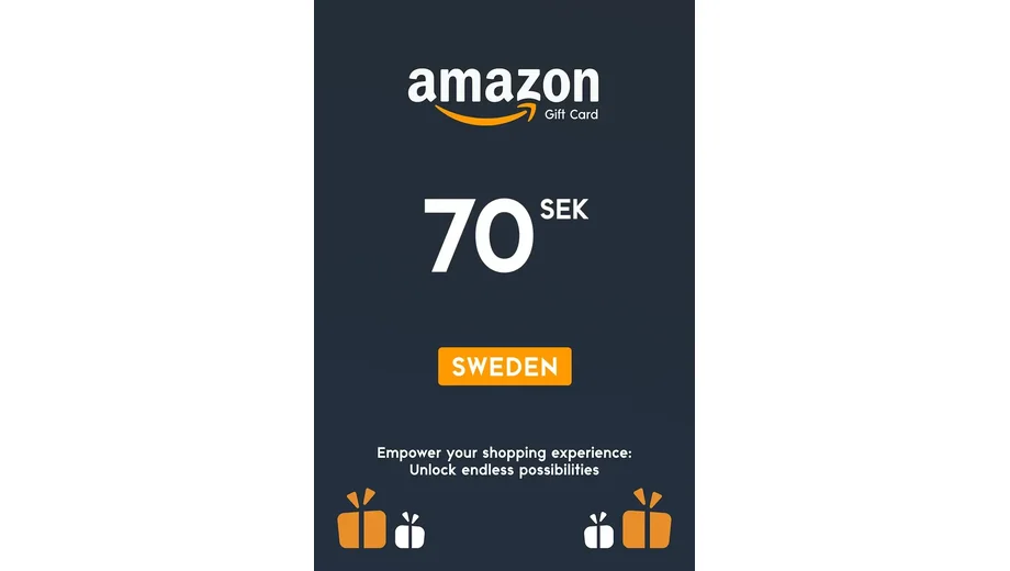 Amazon 70 SEK Gift Card (Sweden) gallery image 2