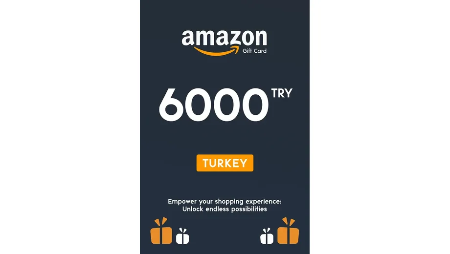 Amazon 6000 TRY Gift Card (Turkey) gallery image 2