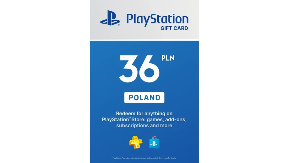 PlayStation Network 36 PLN Gift Card (Poland) gallery image 2