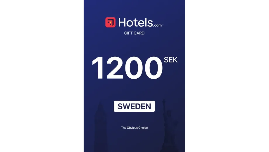 Hotels.com 1200 SEK Gift Card (Sweden) gallery image 2