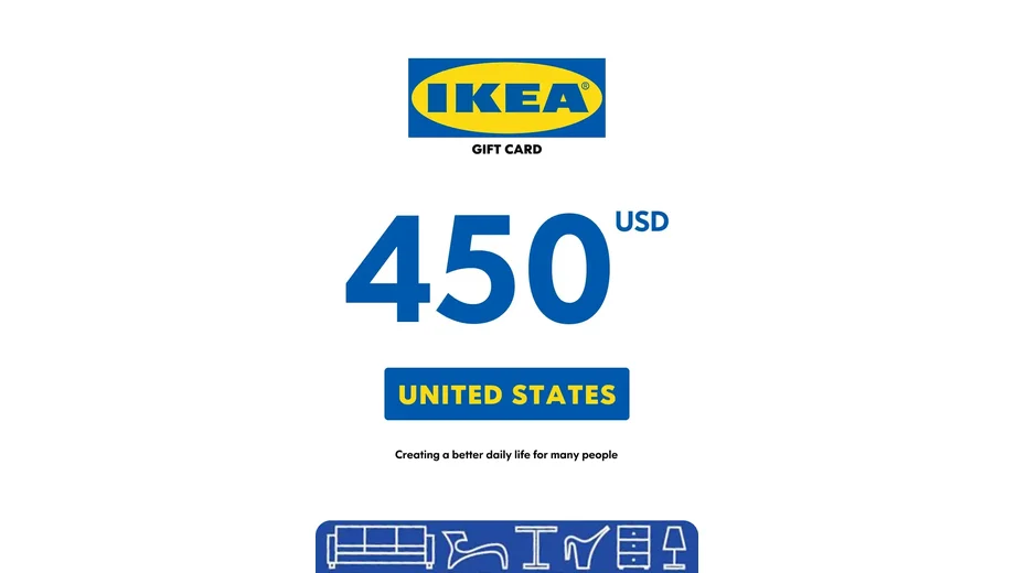 IKEA 450 USD Gift Card (United States) gallery image 2