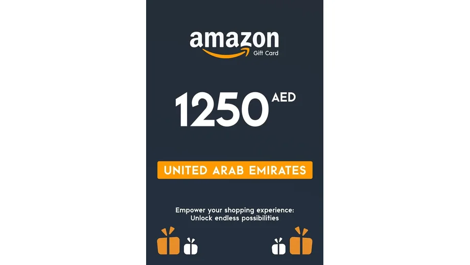 Amazon 1250 AED Gift Card (UAE) gallery image 2
