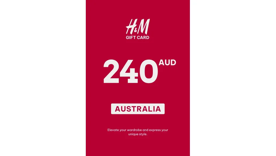 H&M 240 AUD Gift Card (Australia) gallery image 2