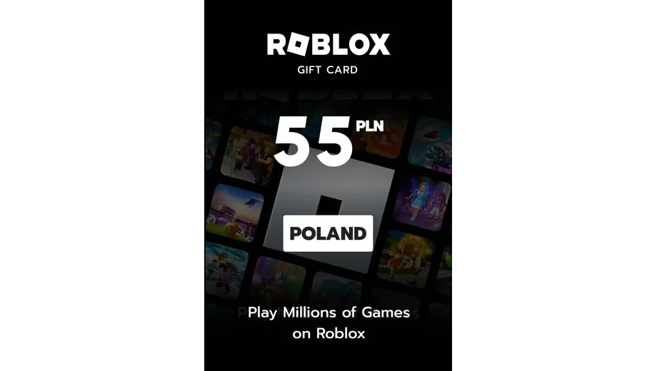 Roblox 55 PLN Gift Card (Poland) gallery image 2