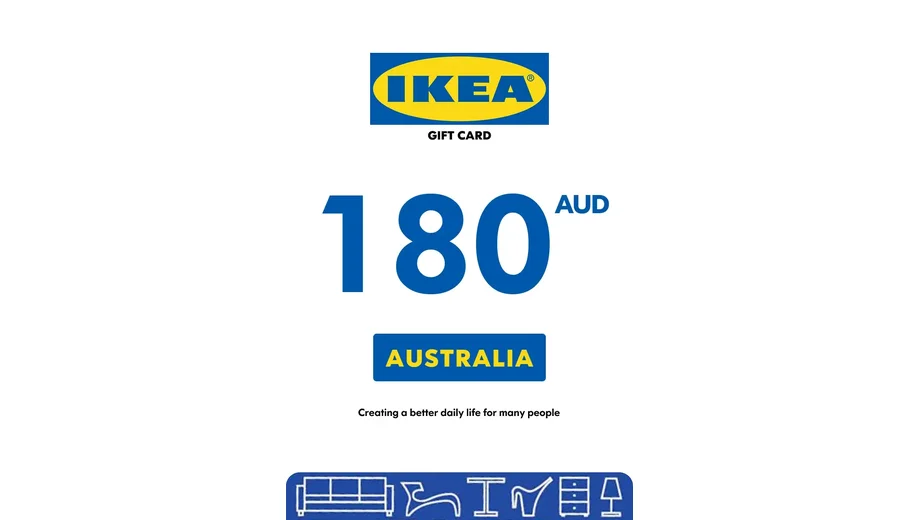 IKEA 180 AUD Gift Card (Australia) gallery image 2