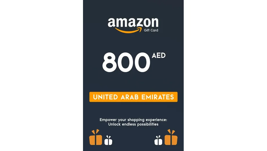 Amazon 800 AED Gift Card (UAE) gallery image 2