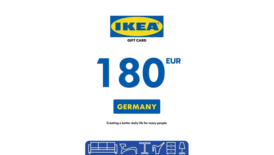 IKEA 180 EUR Gift Card (Germany) gallery image 2