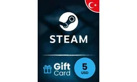 Steam Wallet 5 USD Gift Card (Turkey) thumb 2