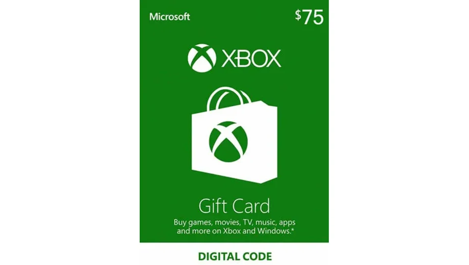 Xbox 75 CAD Gift Card (Canada) gallery image 2