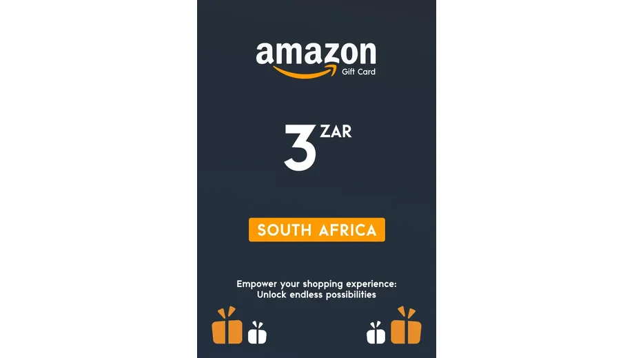Amazon 3 ZAR Gift Card (South Africa) gallery image 2
