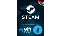 Steam Wallet 8 USD Gift Card (Jordan) thumb 2