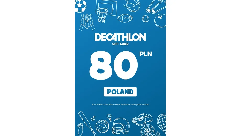 Decathlon 80 PLN Gift Card (Poland) gallery image 2