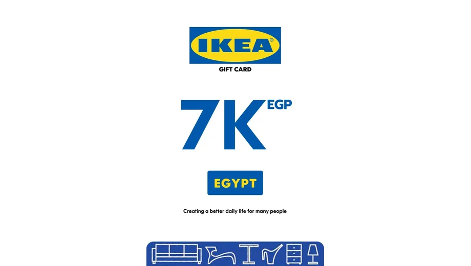 IKEA 7000 EGP Gift Card (Egypt) gallery image 2