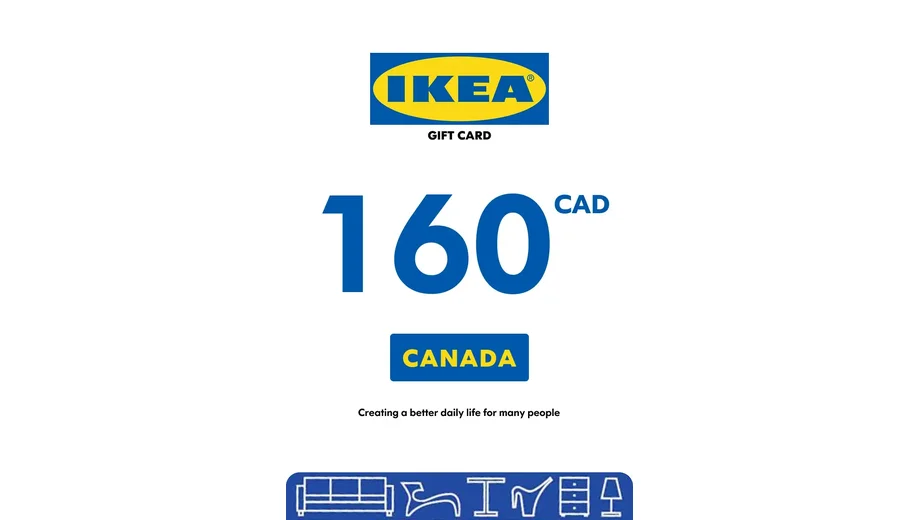 IKEA 160 CAD Gift Card (Canada) gallery image 2