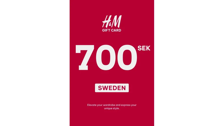 H&M 700 SEK Gift Card (Sweden) gallery image 2