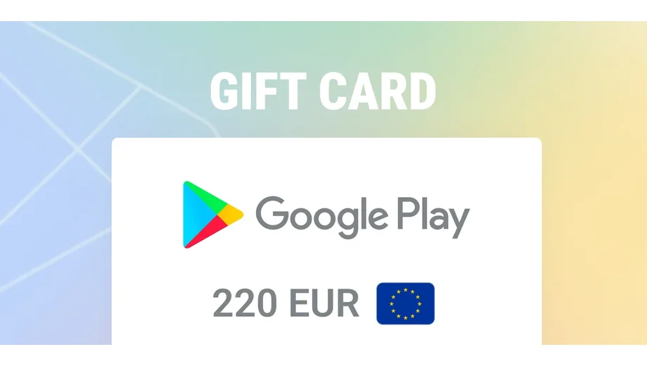 Google Play 220 EUR Gift Card (Austria) gallery image 2