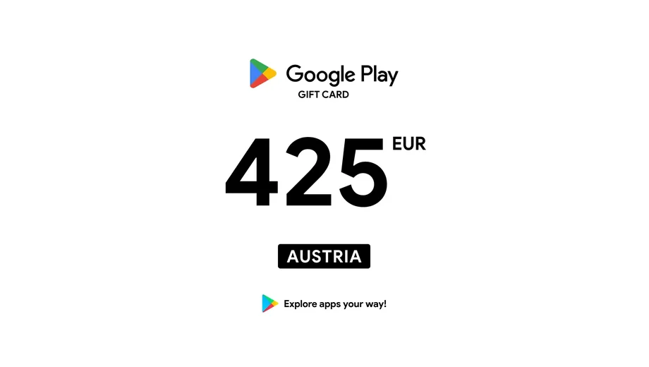 Google Play 425 EUR Gift Card (Austria) gallery image 2